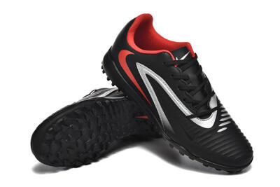 Men's Nike Phantom 6 Elite TF Artificial Turf Low-Tops Football Shoes - Blue/Silver/Red
