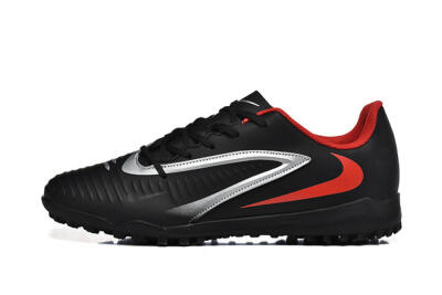 Men's Nike Phantom 6 Elite TF Artificial Turf Low-Tops Football Shoes - Blue/Silver/Red