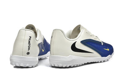Men's Nike Phantom 6 Elite TF Artificial Turf Low-Tops Football Shoes - Blue/White/Black