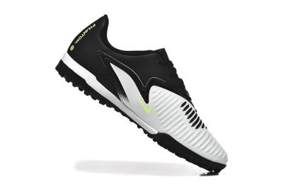 Men's Nike Phantom 6 Elite TF Artificial Turf Low-Tops Football Shoes - White/Black/Yellow