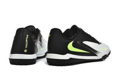 Men's Nike Phantom 6 Elite TF Artificial Turf Low-Tops Football Shoes - White/Black/Yellow