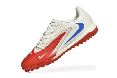 Men's Nike Phantom 6 Elite TF Artificial Turf Low-Tops Football Shoes - Red/White/Blue