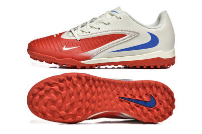 Men's Nike Phantom 6 Elite TF Artificial Turf Low-Tops Football Shoes - Red/White/Blue