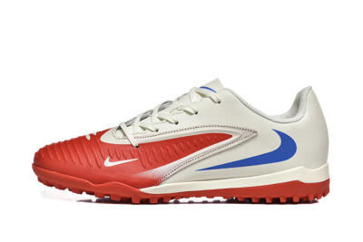 Men's Nike Phantom 6 Elite TF Artificial Turf Low-Tops Football Shoes - Red/White/Blue