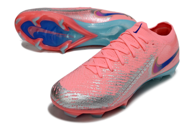 Unisex Nike Air Zoom Mercurial Vapor 16 Elite FG Firm Ground Low-Tops Football Boots - Red/Silver/Blue