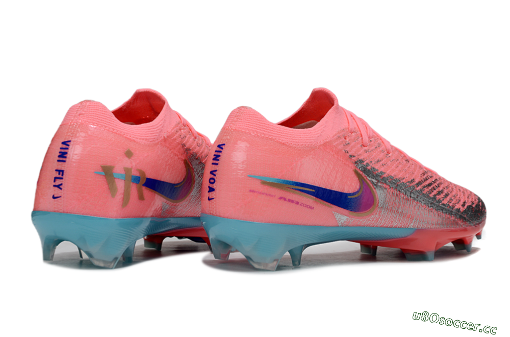 Unisex Nike Air Zoom Mercurial Vapor 16 Elite FG Firm Ground Low-Tops Football Boots - Red/Silver/Blue 7