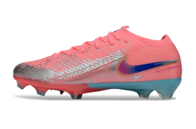 Unisex Nike Air Zoom Mercurial Vapor 16 Elite FG Firm Ground Low-Tops Football Boots - Red/Silver/Blue