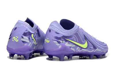 Men's Nike Phantom GX 2 Elite AG Artificial Grass Low-Tops Football Boots - Purple/Yellow