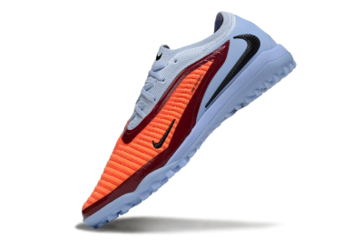 Men's Nike Phantom 6 Elite TF Artificial Turf Low-Tops Football Shoes - Red/Jade/Black