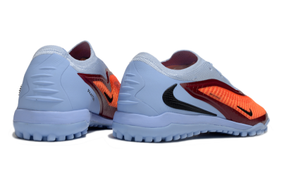 Men's Nike Phantom 6 Elite TF Artificial Turf Low-Tops Football Shoes - Red/Jade/Black