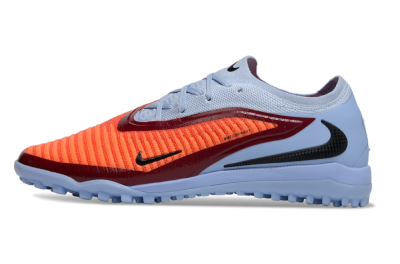 Men's Nike Phantom 6 Elite TF Artificial Turf Low-Tops Football Shoes - Red/Jade/Black