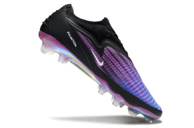 Men's Nike Phantom 6 Elite FG Firm Ground Low-Tops Football Boots - Blue/Black/Purple