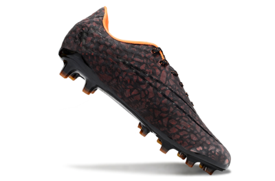 Men's Nike Hypervenom Phantom FG Firm Ground Low-Tops Football Boots - Black/Red