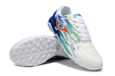 Men's Joma Top Flex TF Artificial Turf Low-Tops Football Shoes - Black/Red/Blue