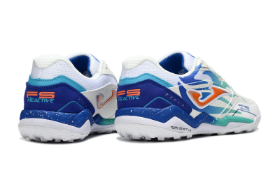 Men's Joma Top Flex TF Artificial Turf Low-Tops Football Shoes - Black/Red/Blue