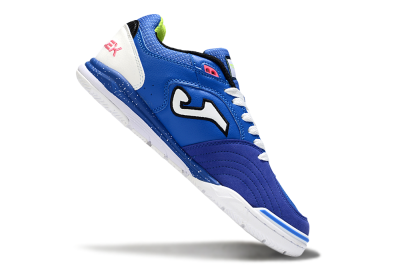 Men's Joma Top Flex IC Indoor & Futsal Low-Tops Football Shoes - Blue/White/Pink