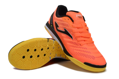 Men's Joma Top Flex IC Indoor & Futsal Low-Tops Football Shoes - Red/Black/Yellow