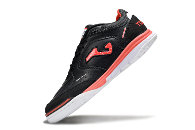 Men's Joma Top Flex IC Indoor & Futsal Low-Tops Football Shoes - Black/Red/White