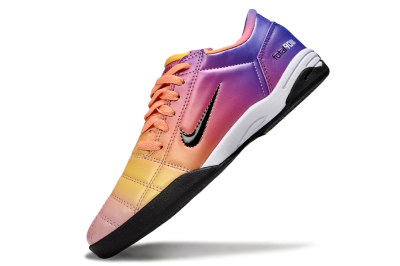 Unisex Nike Total 90 III IC Indoor & Futsal Low-Tops Football Shoes - Pink/Yellow/Purple