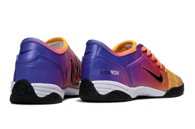 Unisex Nike Total 90 III IC Indoor & Futsal Low-Tops Football Shoes - Pink/Yellow/Purple