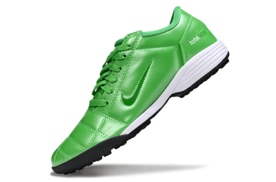 Unisex Nike Total 90 III TF Artificial Turf Low-Tops Football Shoes - Green/White
