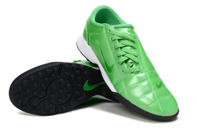 Unisex Nike Total 90 III TF Artificial Turf Low-Tops Football Shoes - Green/White