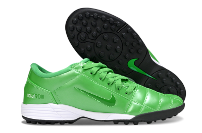 Unisex Nike Total 90 III TF Artificial Turf Low-Tops Football Shoes - Green/White