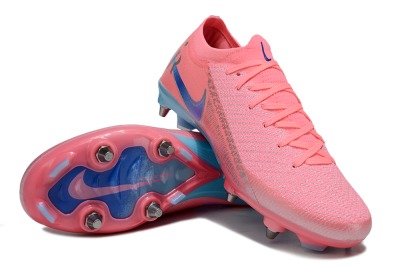 Men's Nike Air Zoom Mercurial Vapor 16 Elite SG Soft Ground Low-Tops Football Boots - Red/Silver/Blue