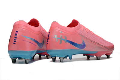 Men's Nike Air Zoom Mercurial Vapor 16 Elite SG Soft Ground Low-Tops Football Boots - Red/Silver/Blue