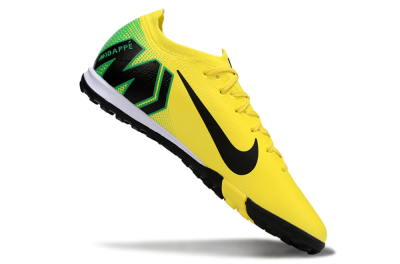 Unisex Nike Air Zoom Mercurial Vapor 16 Elite TF Artificial Turf Low-Tops Football Shoes - Yellow/Black/Green