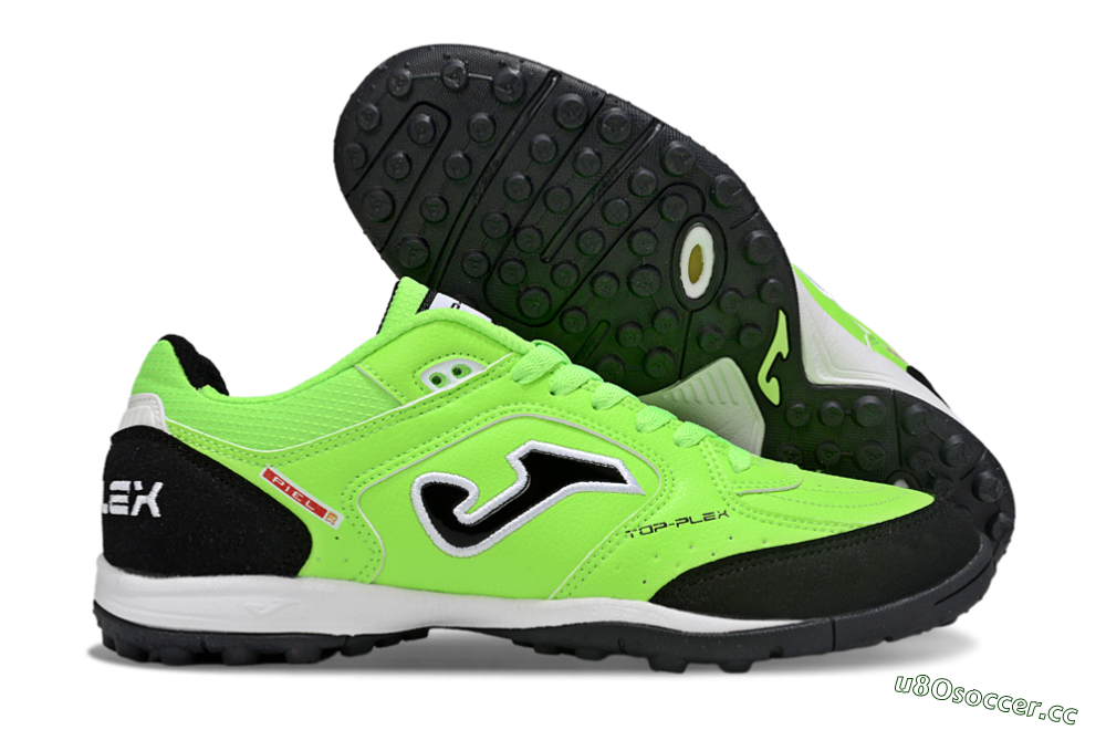 Men's Joma Top Flex TF Artificial Turf Low-Tops Football Shoes - Yellow/Black/White 2