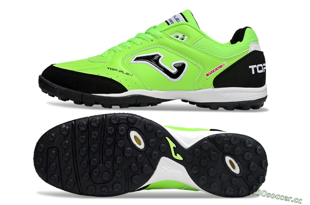 Men's Joma Top Flex TF Artificial Turf Low-Tops Football Shoes - Yellow/Black/White 1