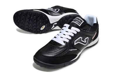 Men's Joma Top Flex TF Artificial Turf Low-Tops Football Shoes - Black/White/Red