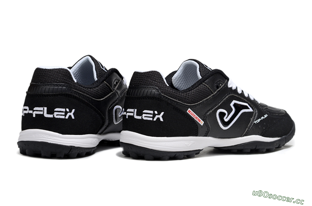 Men's Joma Top Flex TF Artificial Turf Low-Tops Football Shoes - Black/White/Red 6