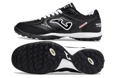 Men's Joma Top Flex TF Artificial Turf Low-Tops Football Shoes - Black/White/Red