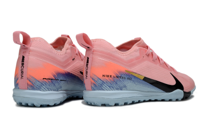 Unisex Nike Air Zoom Mercurial Vapor 16 Pro TF Artificial Turf Low-Tops Football Shoes - Pink/Black/Gold