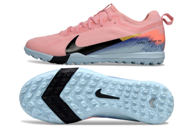 Unisex Nike Air Zoom Mercurial Vapor 16 Pro TF Artificial Turf Low-Tops Football Shoes - Pink/Black/Gold