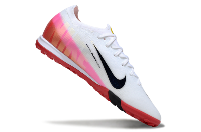 Unisex Nike Air Zoom Mercurial Vapor 16 Elite TF Artificial Turf Low-Tops Football Shoes - White/Black/Red