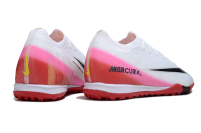 Unisex Nike Air Zoom Mercurial Vapor 16 Elite TF Artificial Turf Low-Tops Football Shoes - White/Black/Red