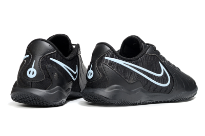 Men's Nike Tiempo Legend 10 Academy IC Indoor & Futsal Low-Tops Football Shoes - Black/Jade