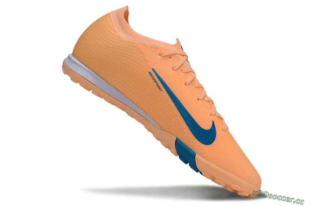 Unisex Nike Air Zoom Mercurial Vapor 16 Elite TF Artificial Turf Low-Tops Football Shoes - Pink/Blue/White 4