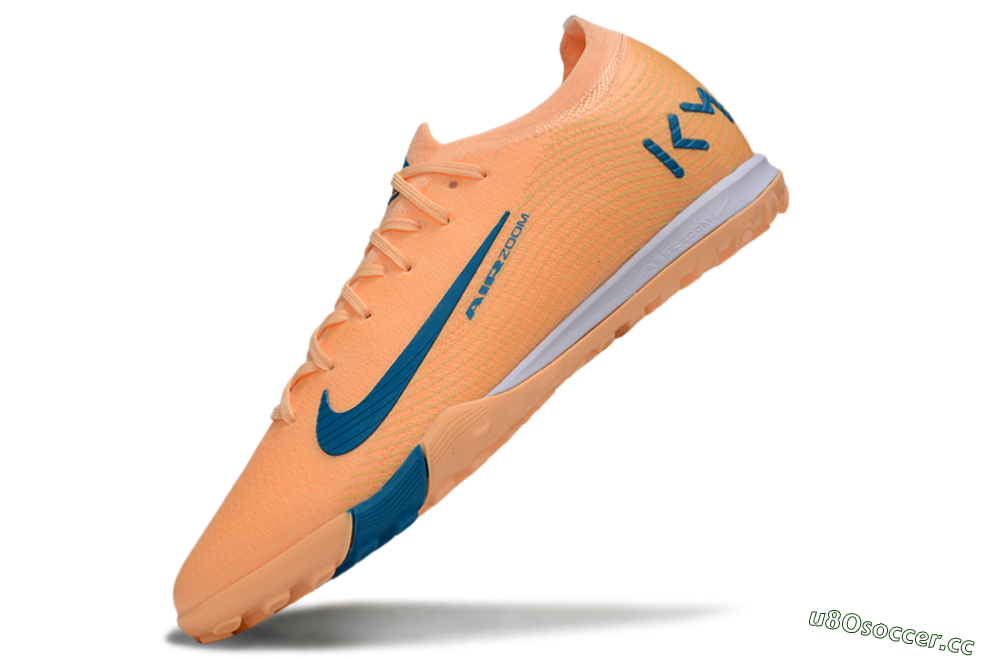 Unisex Nike Air Zoom Mercurial Vapor 16 Elite TF Artificial Turf Low-Tops Football Shoes - Pink/Blue/White 5