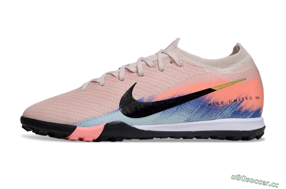 Unisex Nike Air Zoom Mercurial Vapor 16 Elite TF Artificial Turf Low-Tops Football Shoes - Pink/Black/Red 0