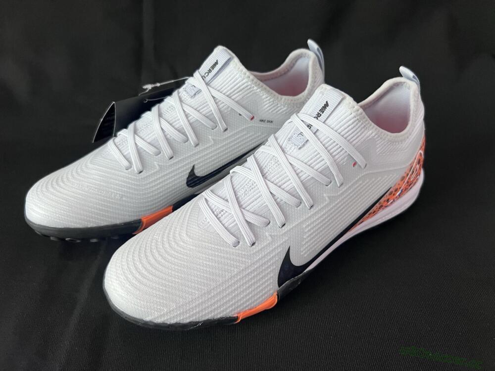 Unisex Nike Air Zoom Mercurial Vapor 16 Pro TF Artificial Turf Low-Tops Football Shoes - Grey/Black/Leopard