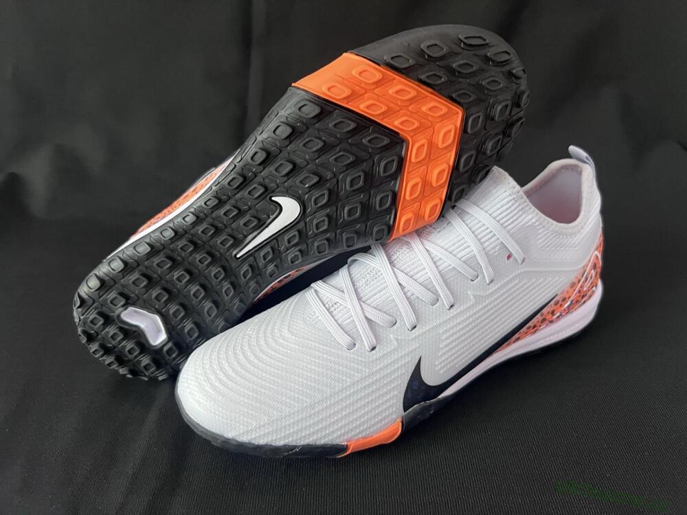 Unisex Nike Air Zoom Mercurial Vapor 16 Pro TF Artificial Turf Low-Tops Football Shoes - Grey/Black/Leopard