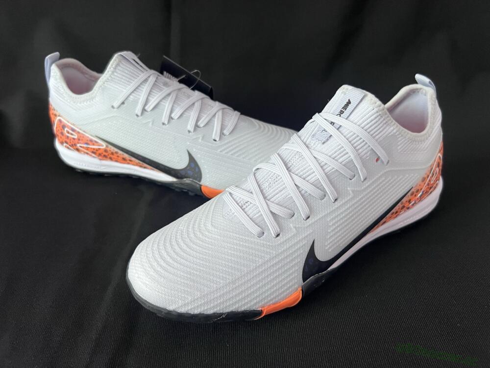 Unisex Nike Air Zoom Mercurial Vapor 16 Pro TF Artificial Turf Low-Tops Football Shoes - Grey/Black/Leopard