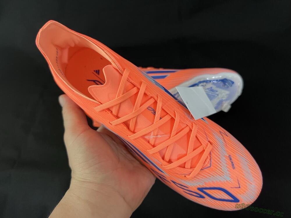 Unisex Adidas F50 Elite FG Firm Ground Low-Tops Football Boots - Red/Blue/White
