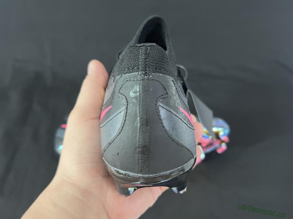 Men's Nike Air Zoom Mercurial Vapor 16 Elite FG Firm Ground Low-Tops Football Boots - Black/Grey/Pink