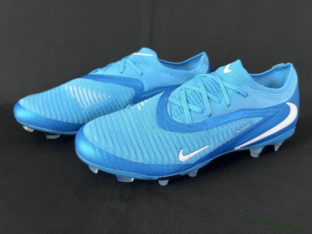 Men's Nike Phantom 6 Low Elite FG Firm Ground Low-Tops Football Boots - Jade/White/Gold