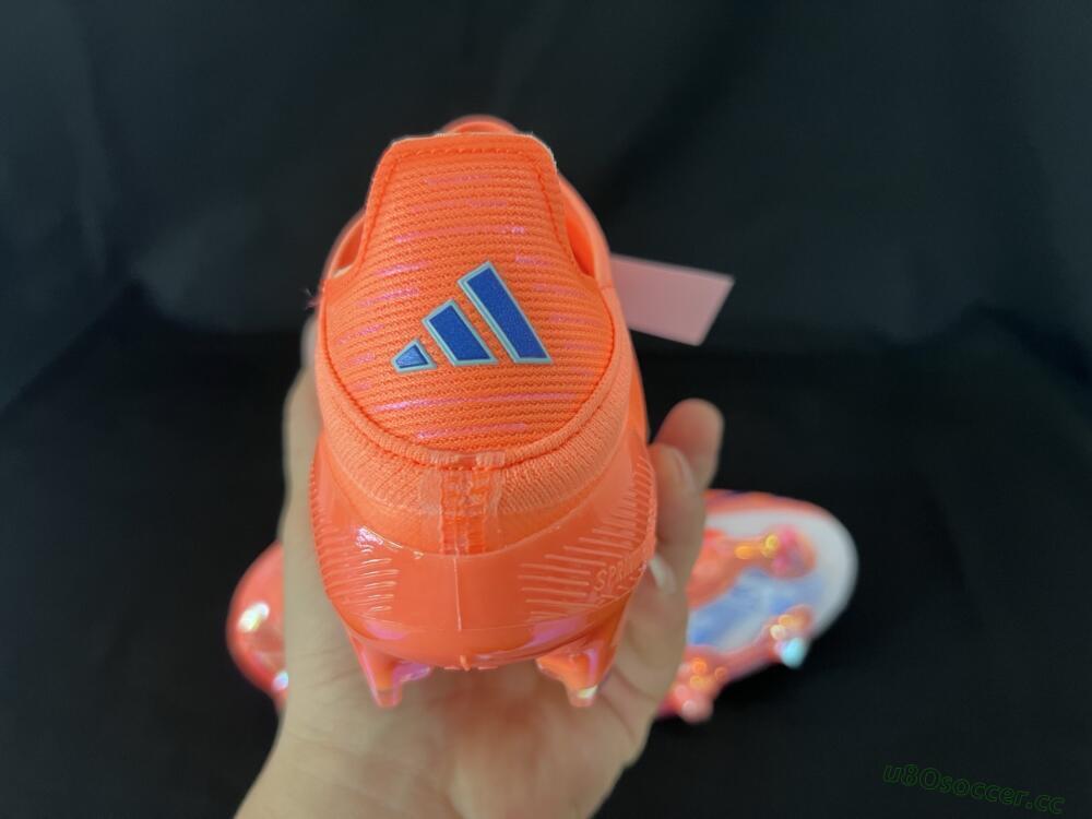 Unisex Adidas F50 Elite FG Firm Ground Low-Tops Football Boots - Red/Blue/Silver